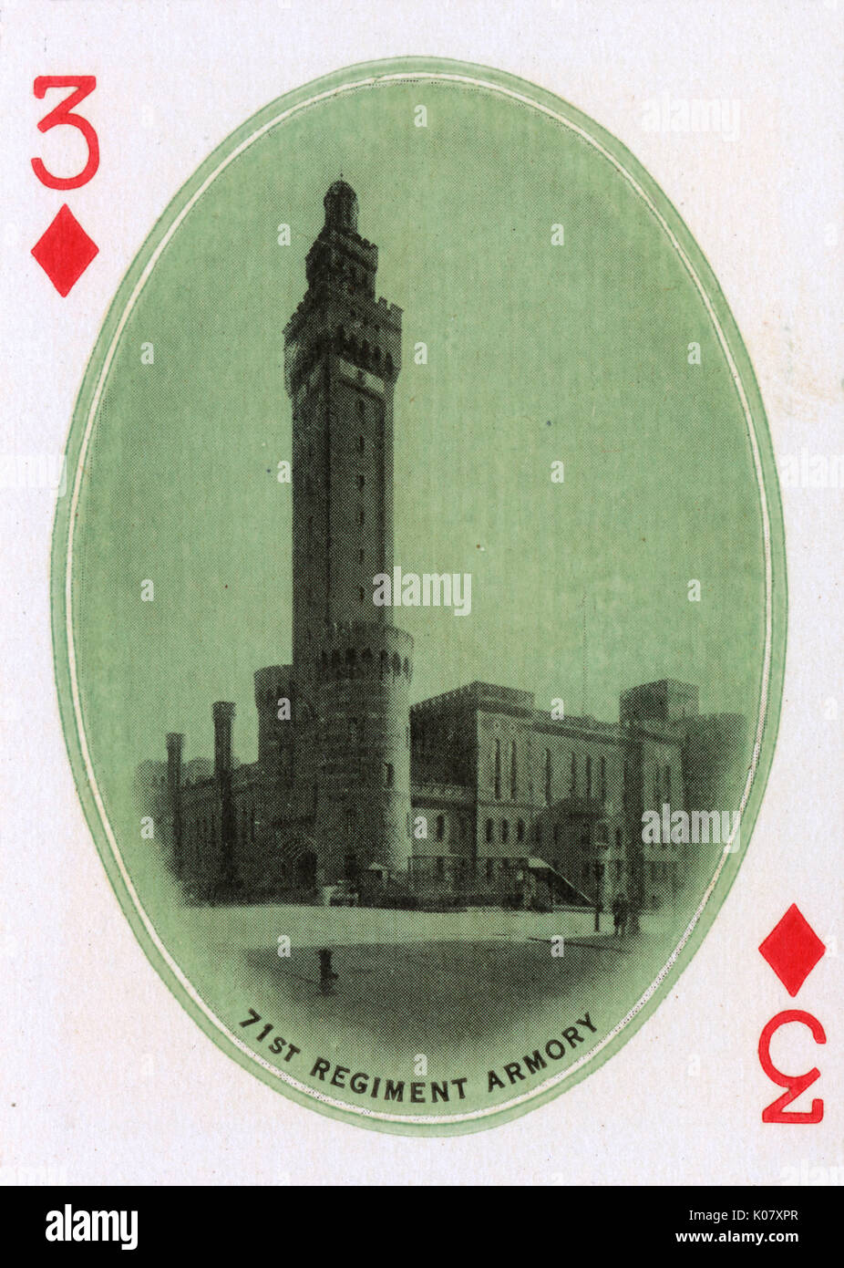 New York City - carta da gioco - Metropolitan Museum of Art Foto Stock