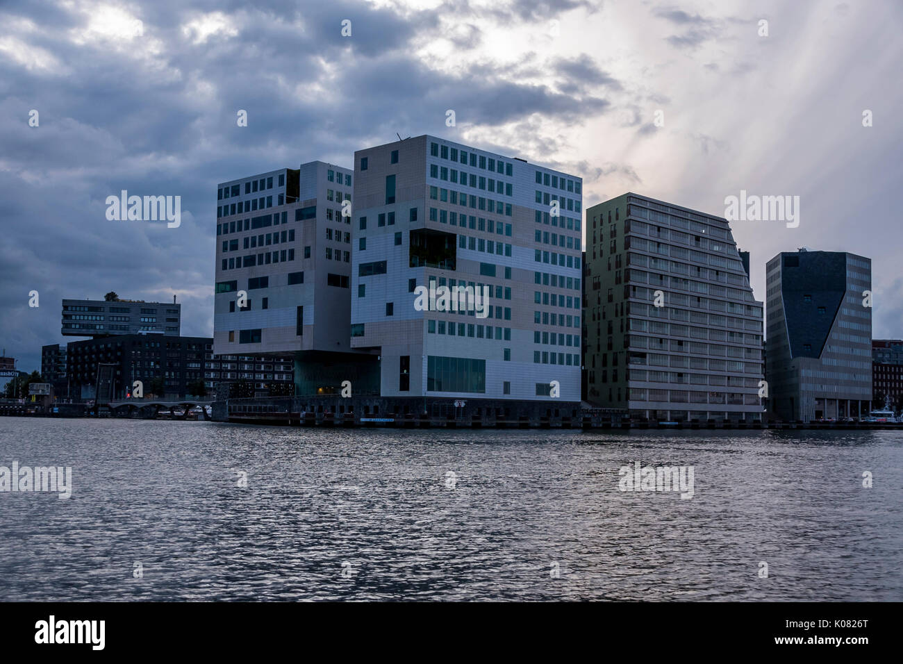 Nuovo alloggiamento / Ufficio sviluppo in Amsterdam, Paesi Bassi Foto Stock