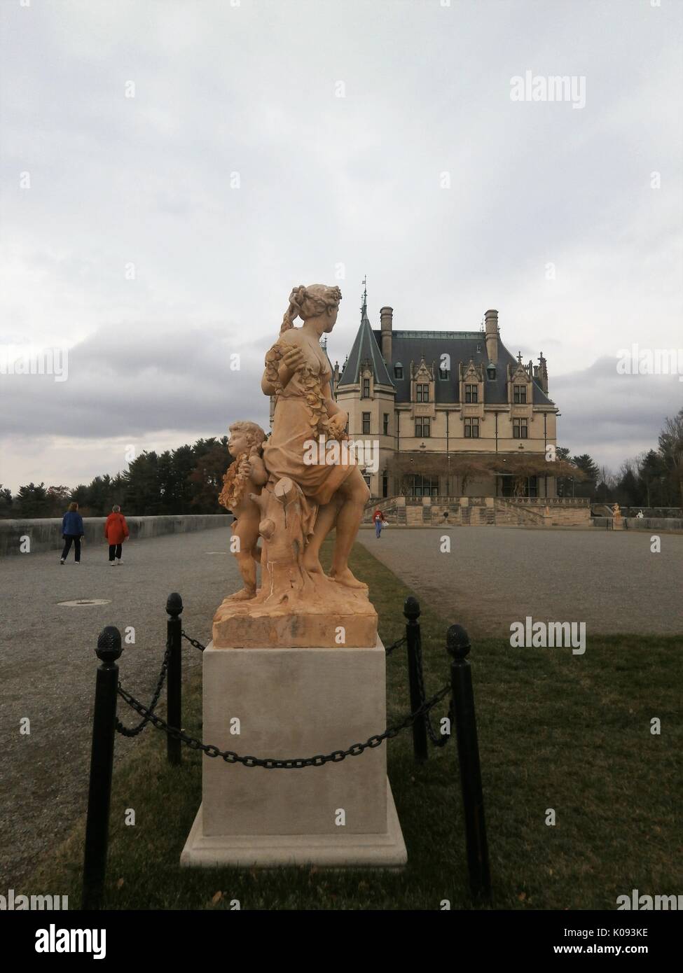 Biltmore Estate a Asheville Foto Stock