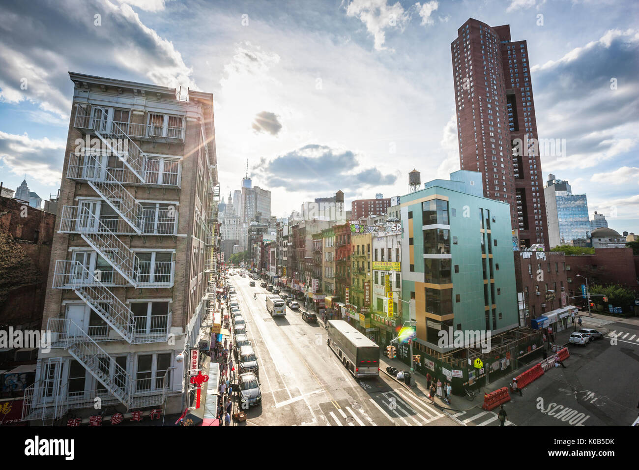 Chinatown, Manhattan Foto Stock