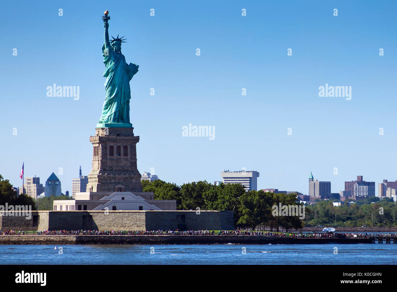 Statua della Libertà Foto Stock