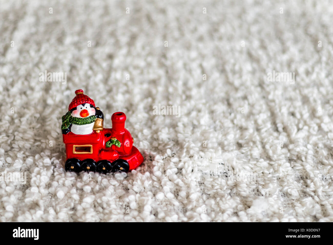 Natale Wİnter layout con tealight Foto Stock