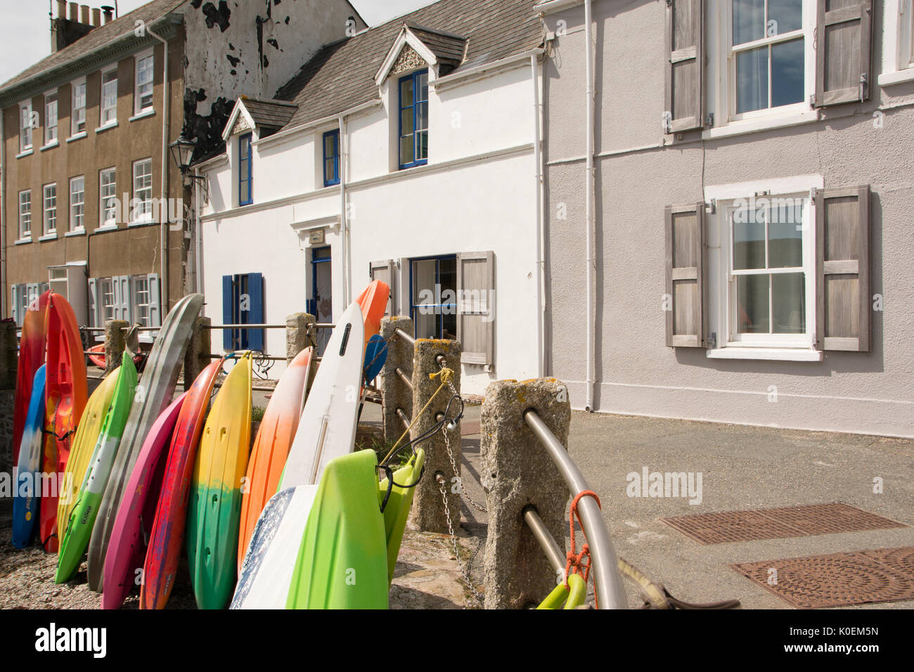 Kingsand-Cawsand, Cornwall, Gran Bretagna Foto Stock