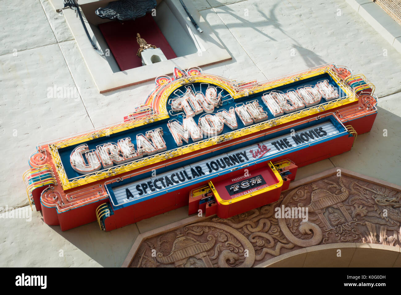 Il grande film di corsa agli studios di Hollywood in Walt Disney World, a Orlando, Florida. Foto Stock