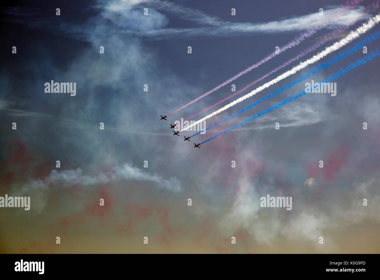 Freccia rossa Airbourne, Eastbourne Air Show 2017 Foto Stock