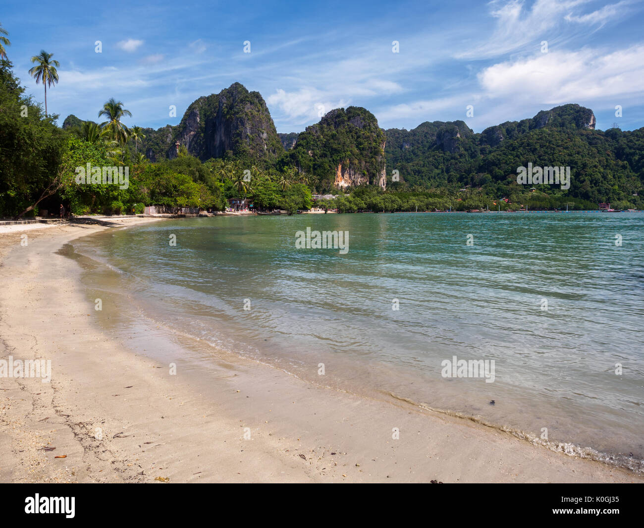 Railay Beach a est di Krabi, in Thailandia Foto Stock