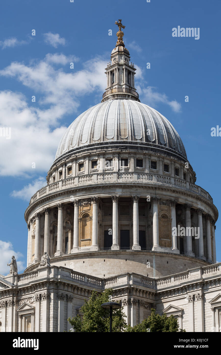 La Cattedrale di St Paul, Londra, Regno Unito Foto Stock