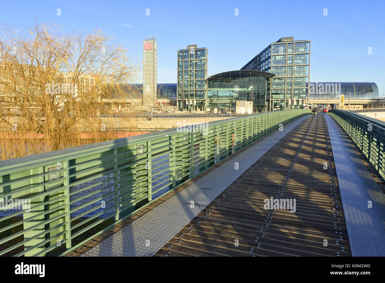 Hauptbahnhof, Berlino, Germania Foto Stock