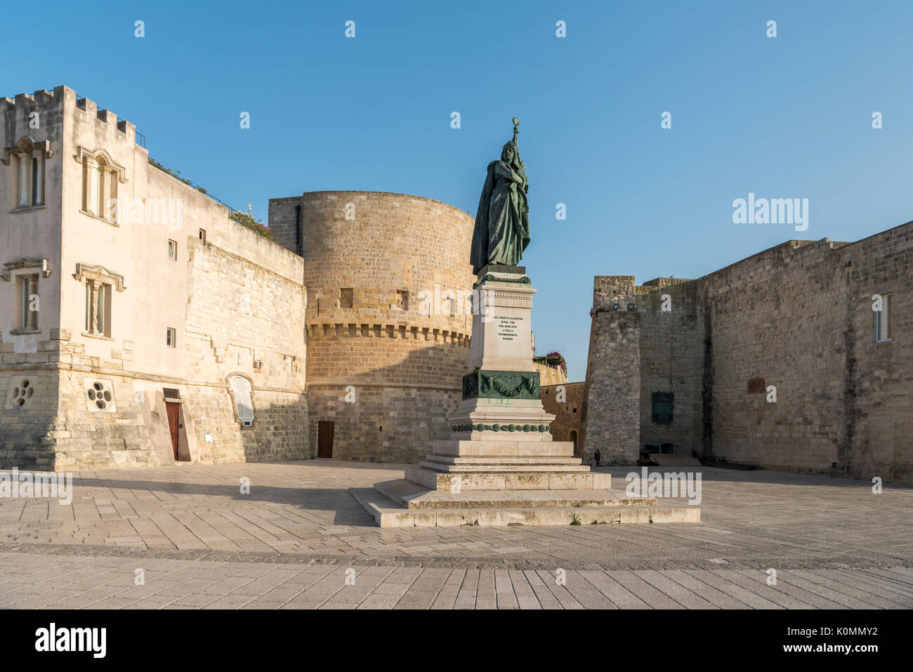 Otranto, provincia di Lecce e Salento puglia, Italia Foto Stock