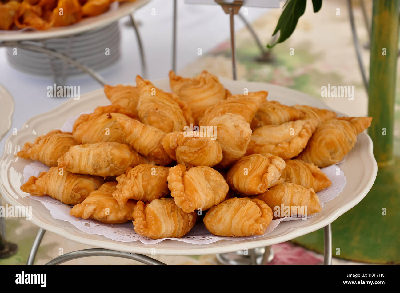 In Tailandia la pasta di curry è un famoso negozio di souvenir dalla Provincia di Saraburi. Foto Stock