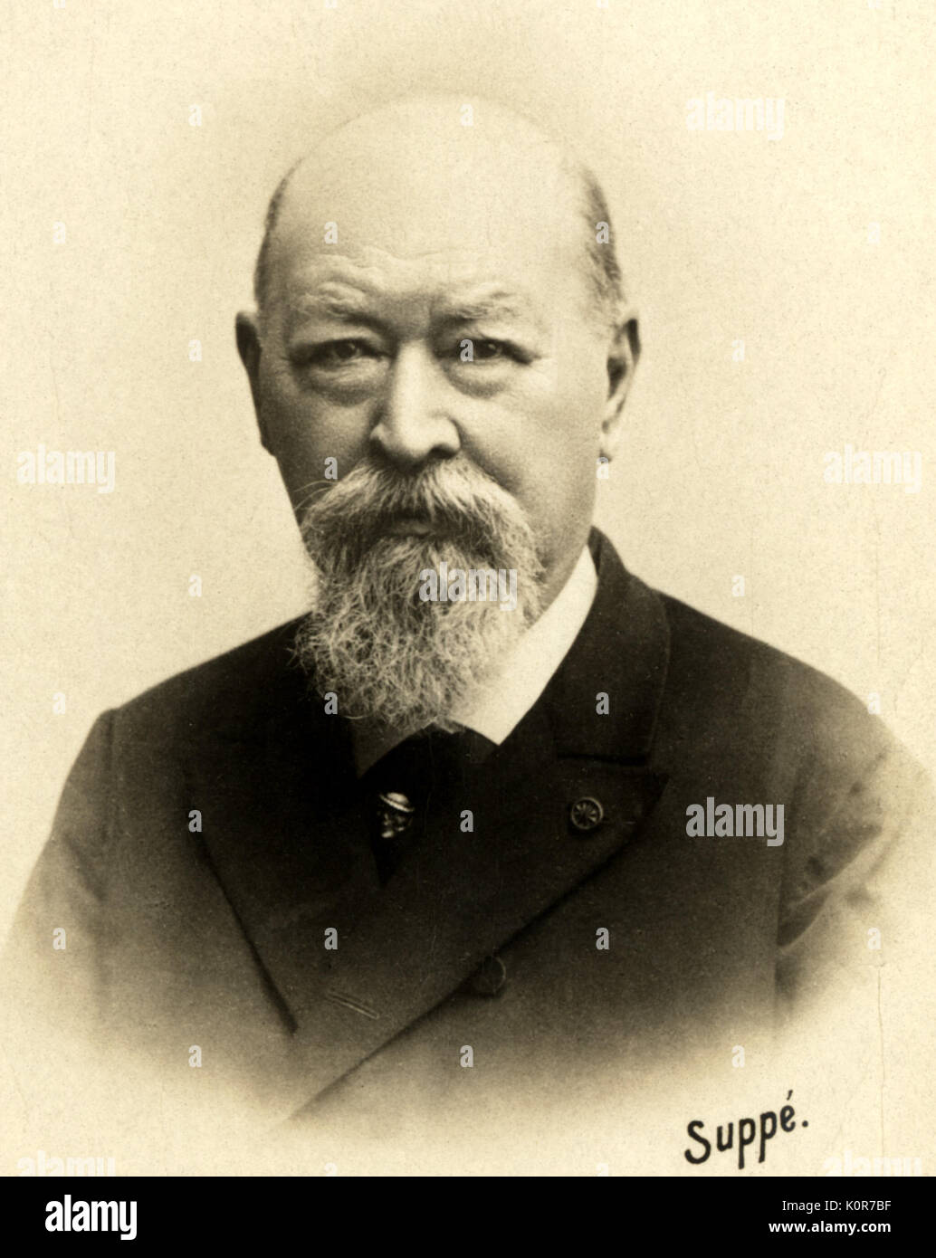 Franz von Suppe, il compositore austriaco e il conduttore 1819-1895 Foto Stock