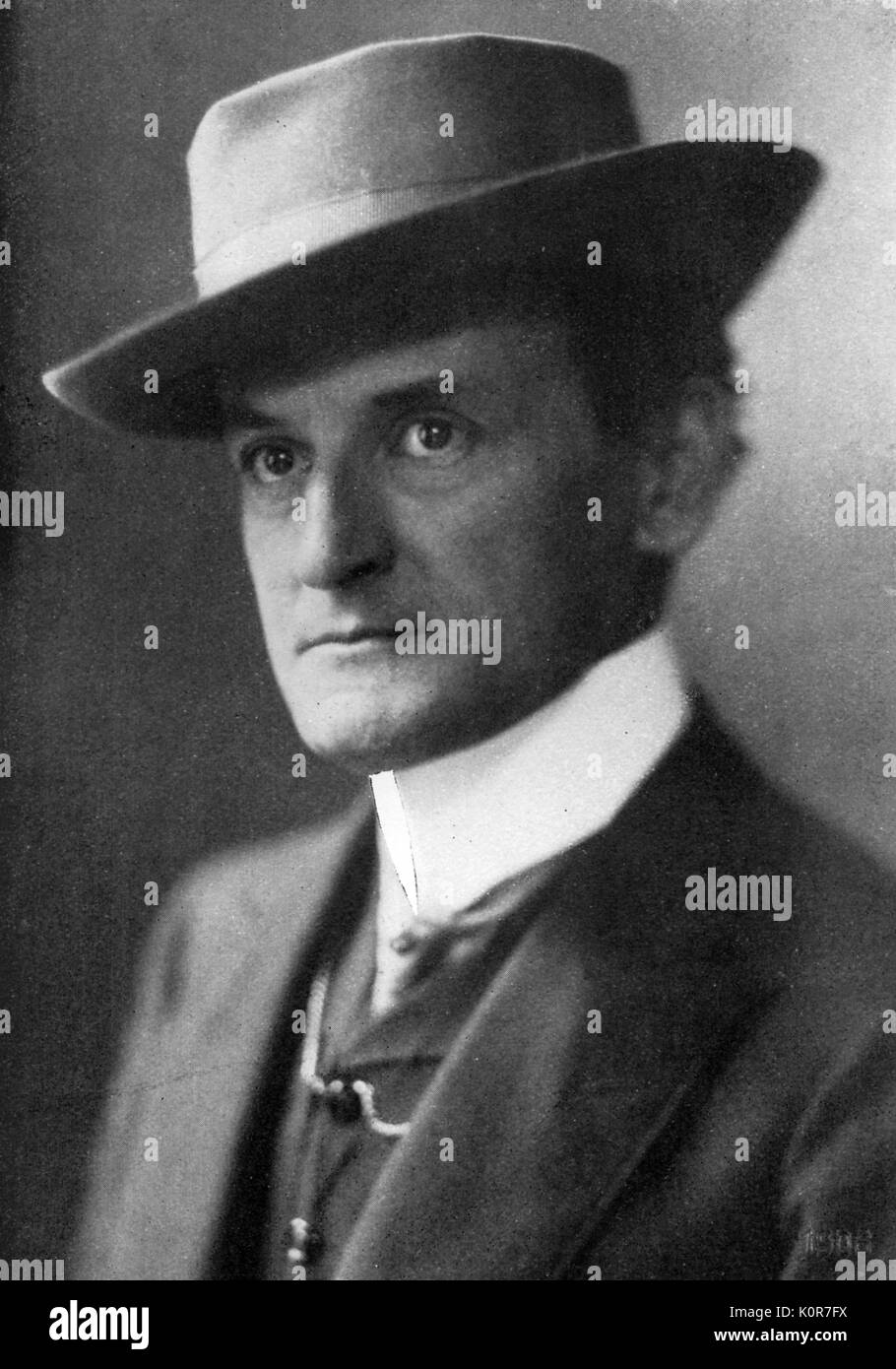 Karl Muck. Conduttore tedesco (1859-1940) Foto Stock