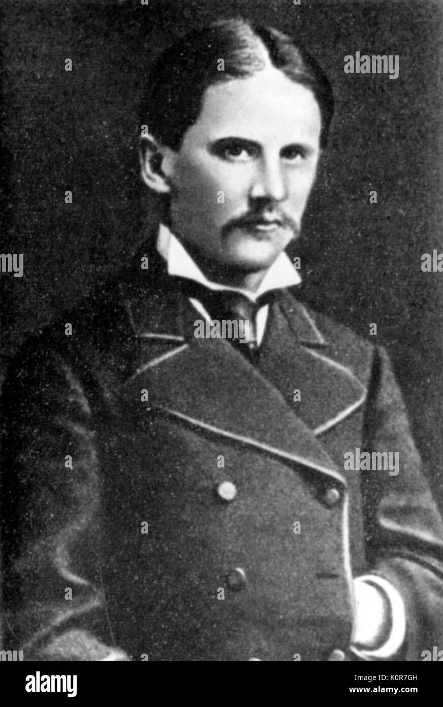 Modesto I. Ciaikovskij - Ritratto del drammaturgo russo e librettista, fratello di Piotr Ilyich Tchaikovsky. 1850-1916. Foto Stock