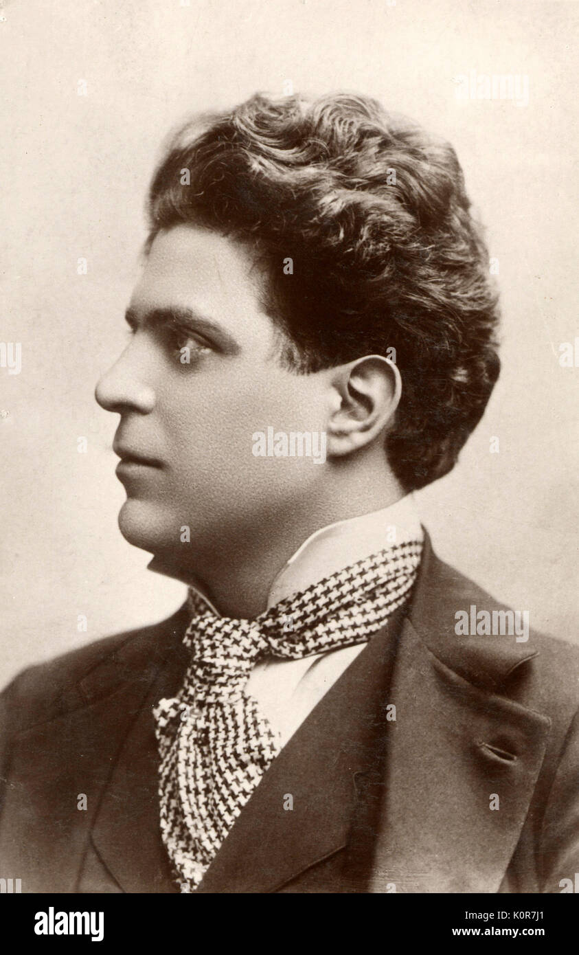 Pietro Mascagni, (1863-1945), compositore italiano. Foto Stock