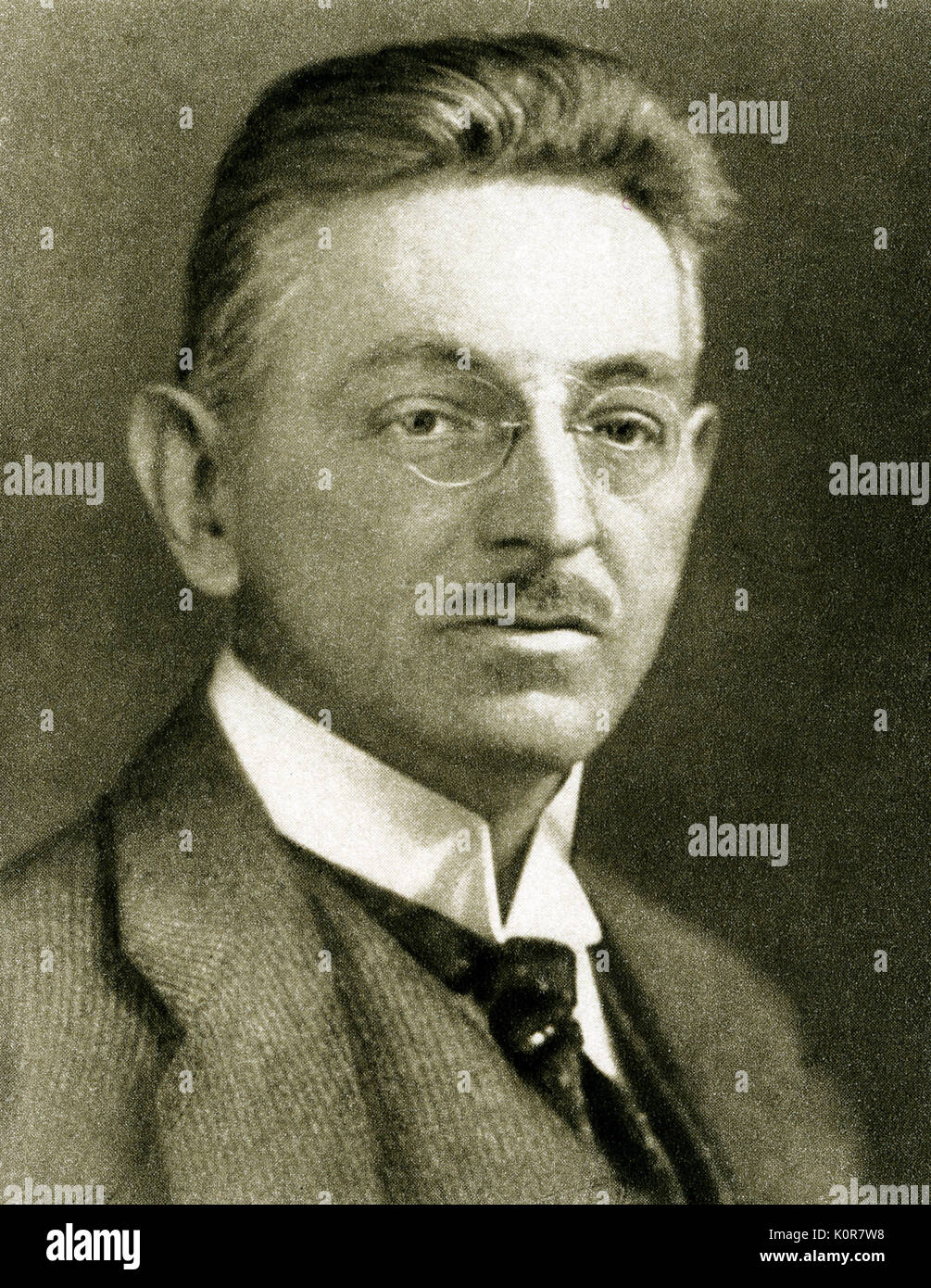 KVAPIL, Jaroslav - autore del libretto del "Rusalka" - di Dvorak compositore ceco ( 1892 - 1958 ). Kvapil: 25 Settembre 1868 - 10 gennaio 1950. Foto Stock