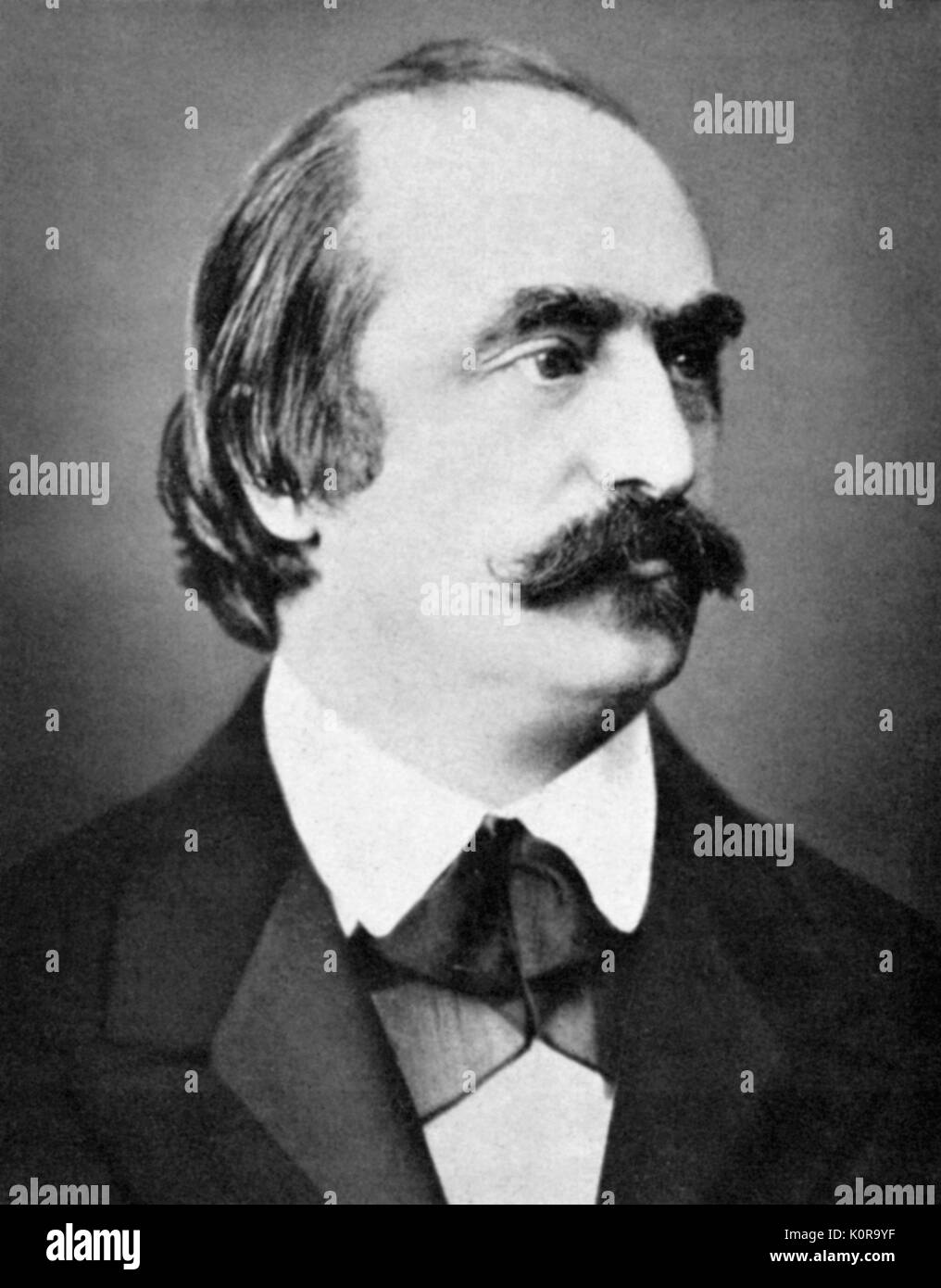 HANSLICK Eduard. Austrian critico musicale (1825-1904) Foto Stock