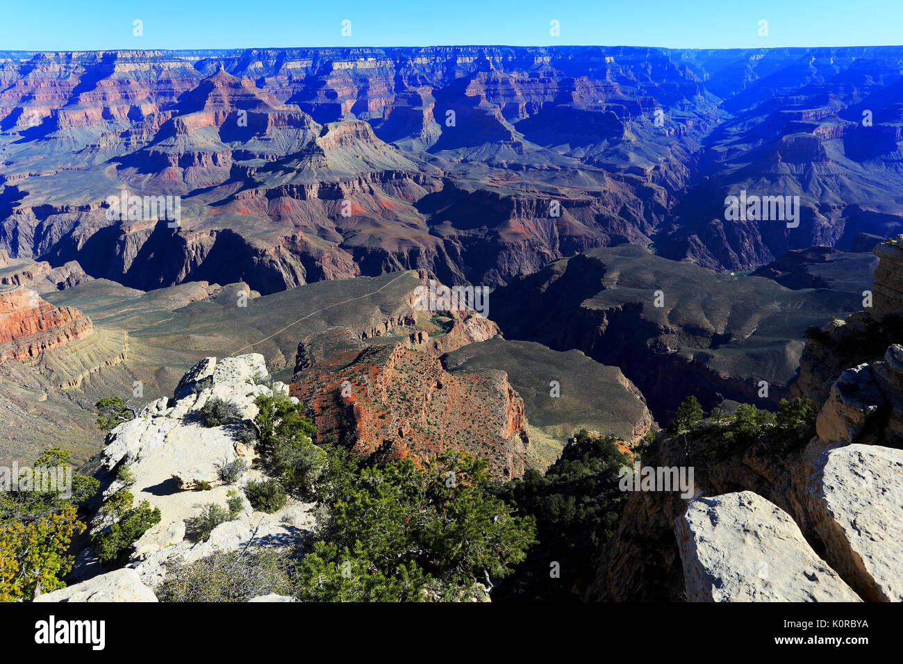 Parco Nazionale del Grand Canyon Arizona USA Foto Stock