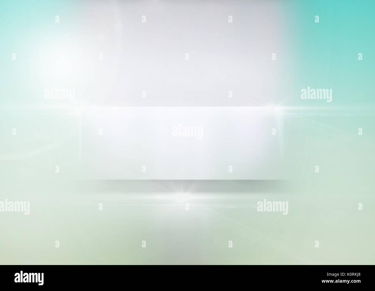Composito Digitale di transizione astratta con vago bagliore Foto Stock