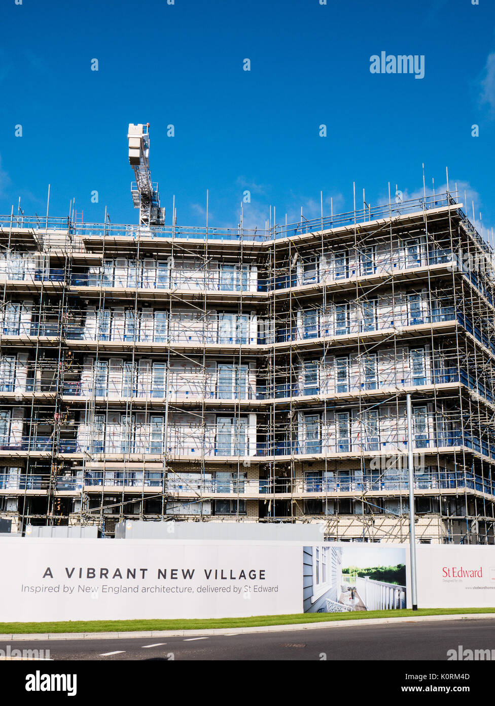Green Park Village, Housing Development, Green Park, Reading, Berkshire, Inghilterra Foto Stock