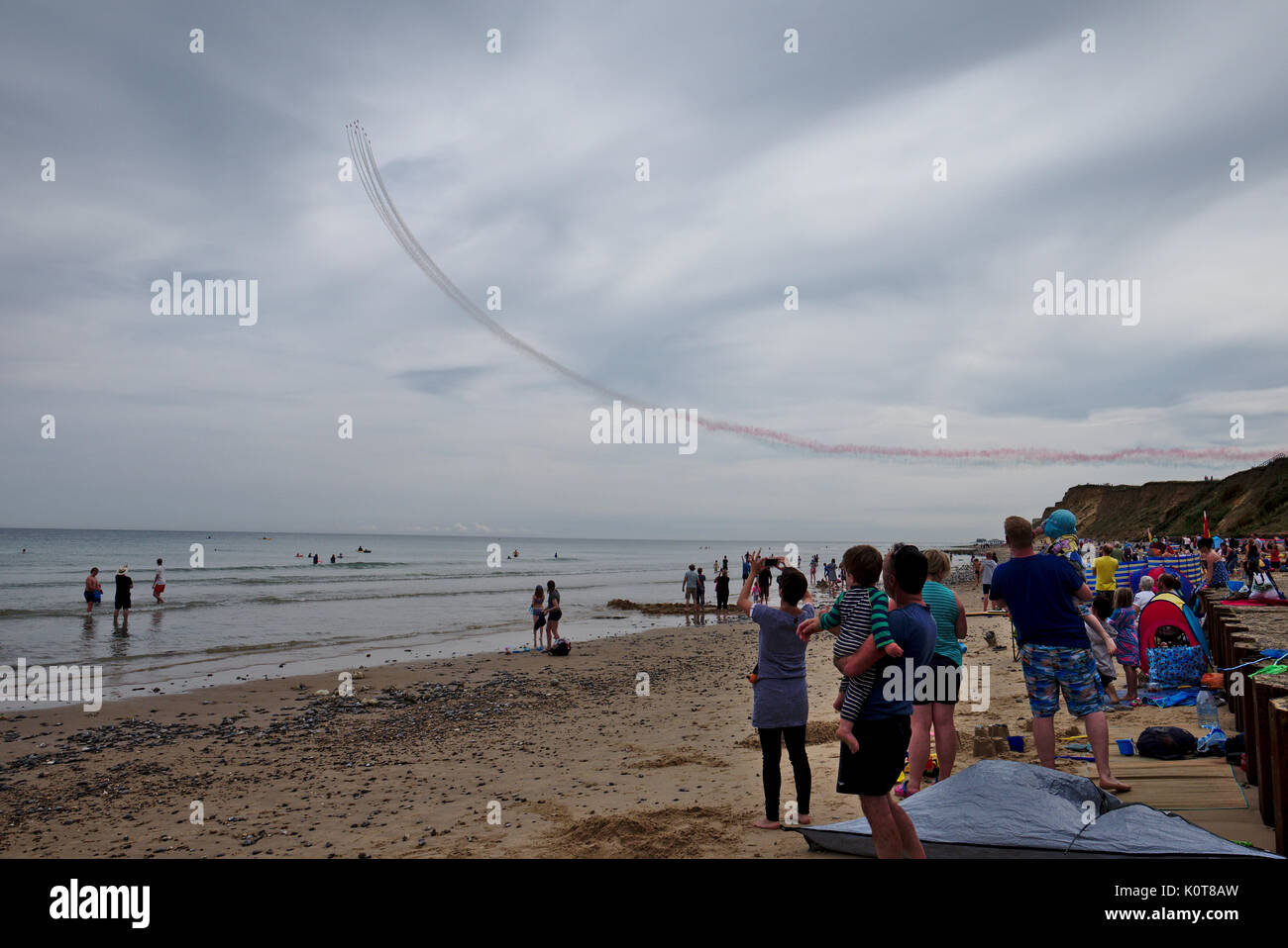 Le frecce rosse, Norfolk Foto Stock