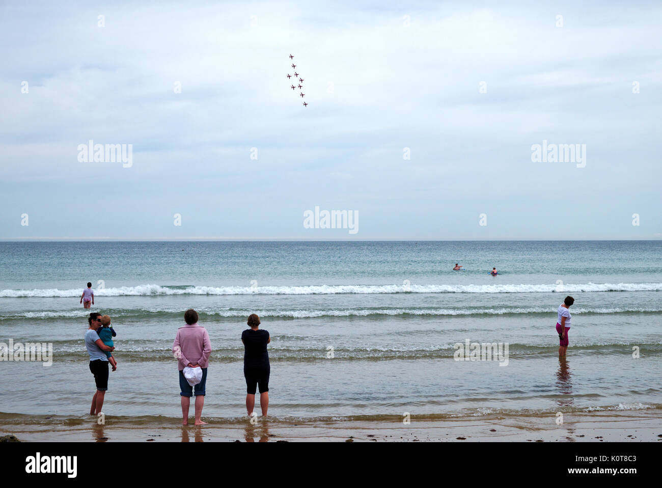 Le frecce rosse, Norfolk Foto Stock