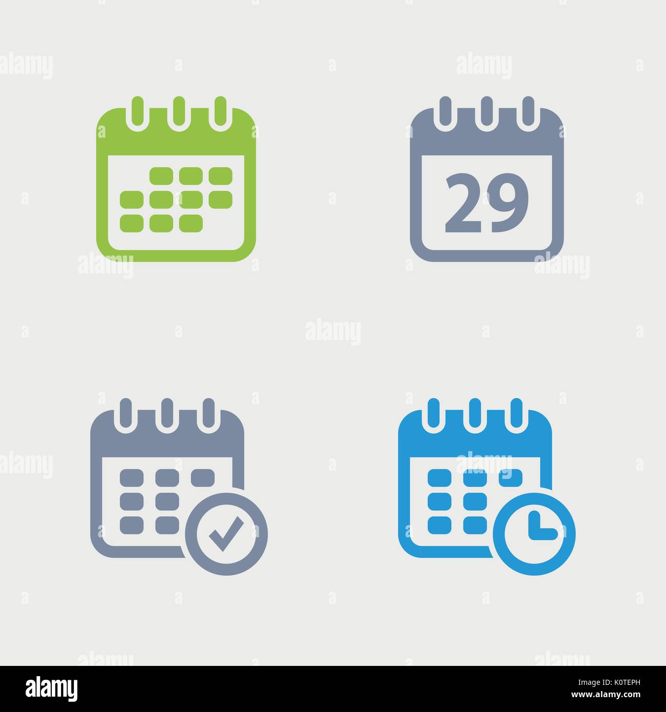 Un set di 4 professional, pixel perfette icone vettoriali progettati su 32x32 pixel grid. Illustrazione Vettoriale