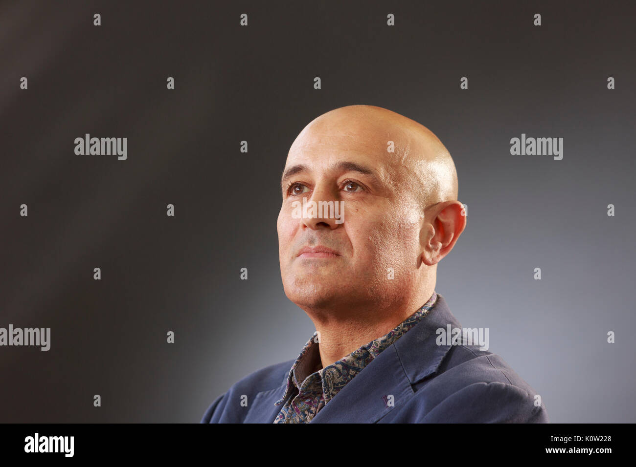 Edimburgo, Scozia 24 agosto. Giorno 13 Edinburgh International Book Festival. Nella foto: Jim Al-Khalili, British iracheno fisico teorico, autore ed emittente. Credito: pak@ Mera/Alamy Live News Foto Stock