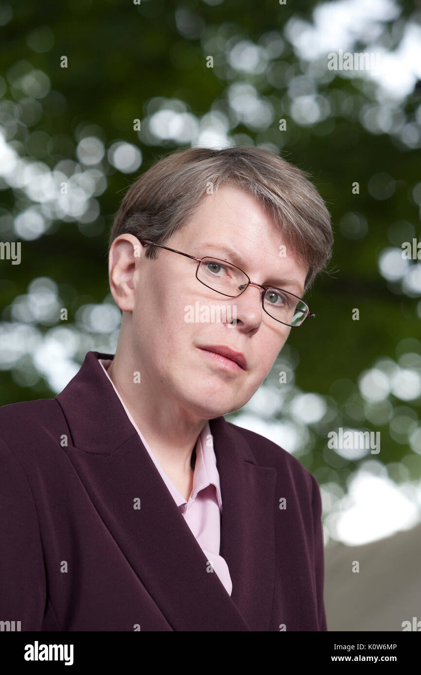 Edinburgh, Regno Unito. Il 25 agosto 2017. Kathleen Taylor, la scienza freelance scrittore e neurologo, figurante al Edinburgh International Book Festival. Gary Doak / Alamy Live News Foto Stock