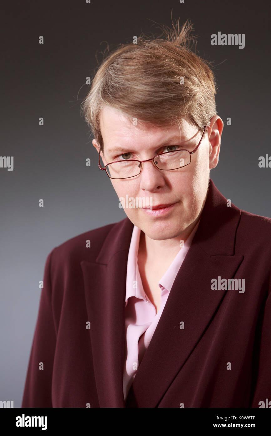 Edimburgo, Scozia il 25 agosto. Giorno 14 Edinburgh International Book Festival. Nella foto: Kathleen Taylor, autore della scienza e un ricercatore presso il Dipartimento di Fisiologia, Anatomia e genetica all'Università di Oxford. Credito: pak@ Mera/Alamy Live News Foto Stock