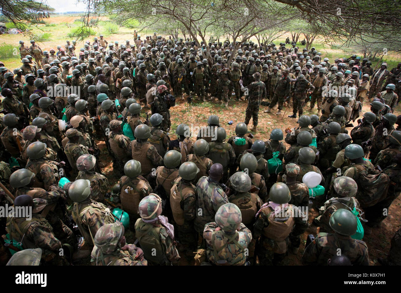 AMISOM & nazionali somale operazione dell esercito per catturare Corridoio di Afgoye giorno 4 03 (7319769504) Foto Stock