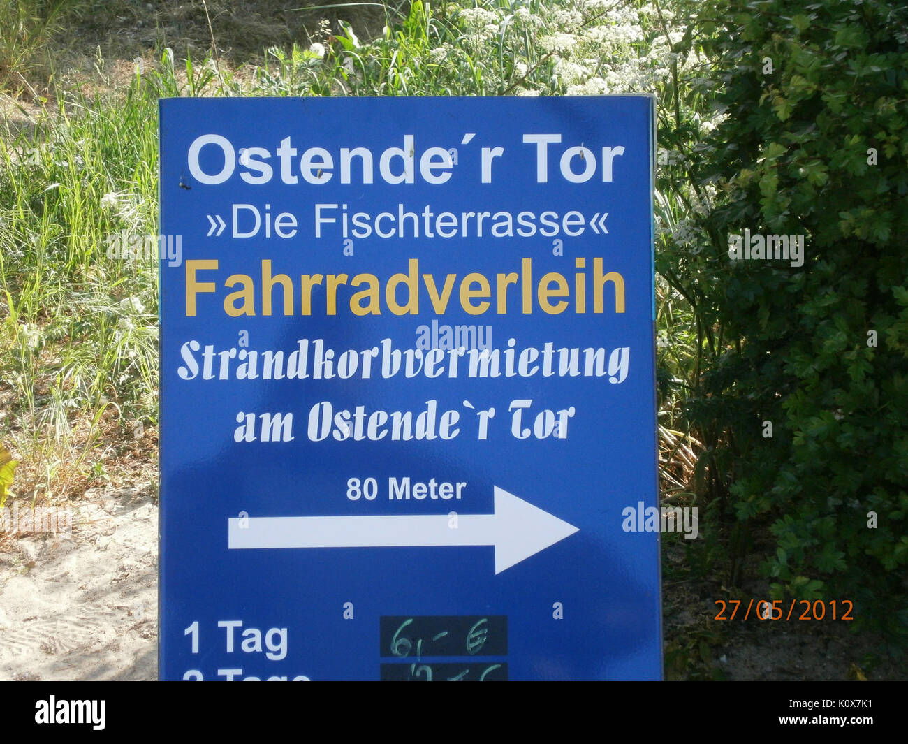 Im Apostroph eigennamen zu ostende Foto Stock