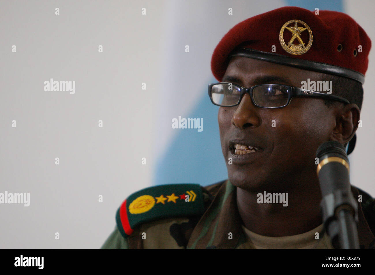 AMISOM portavoce Handover 05 (7542303680) Foto Stock