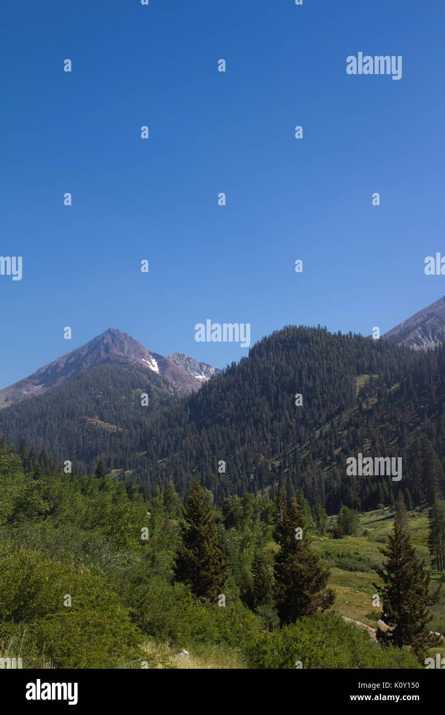 Foto orizzontale di minerale King Valley, Sequoia National Park Foto Stock