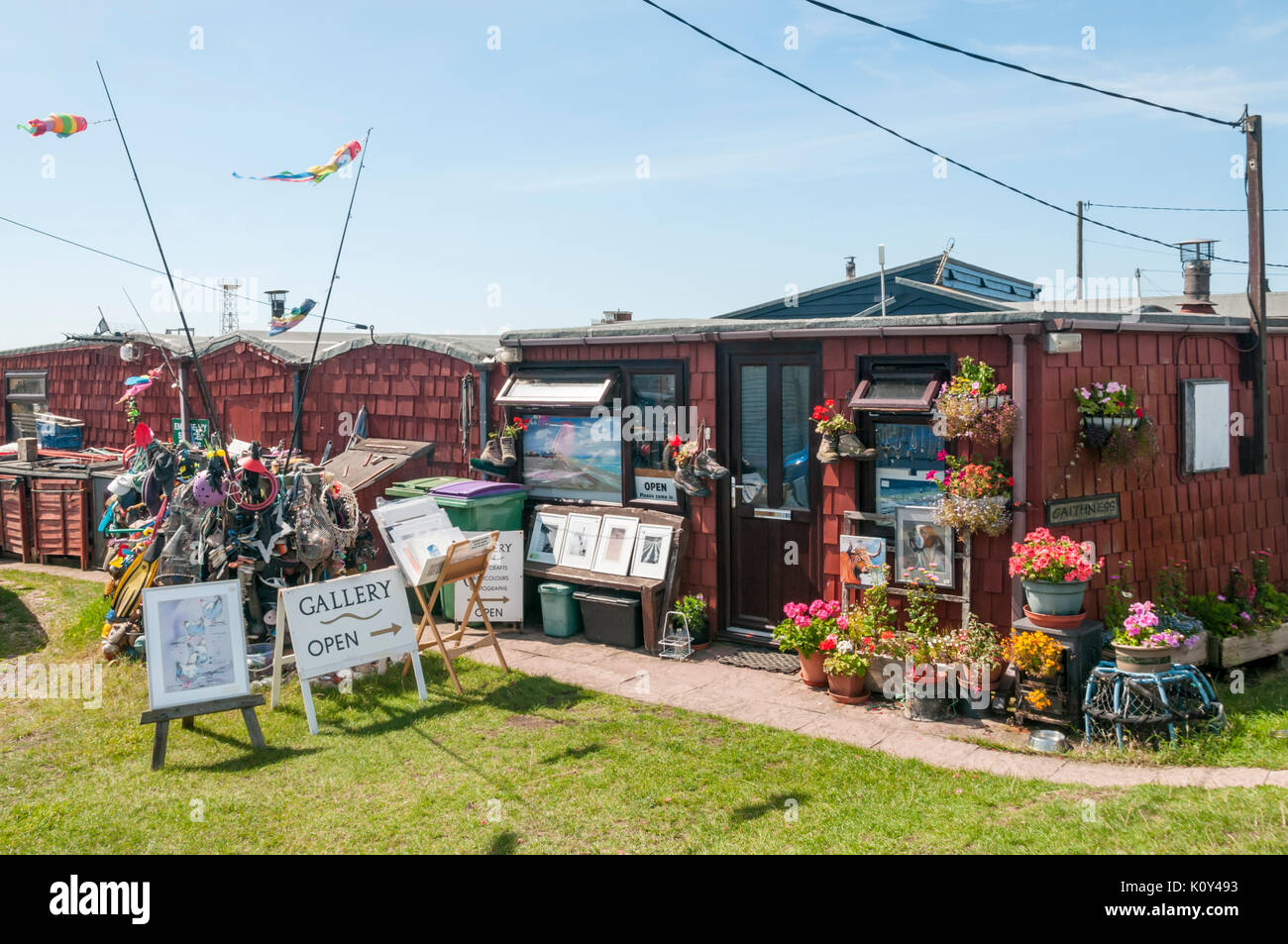 Galleria d Arte di Dungeness Foto Stock