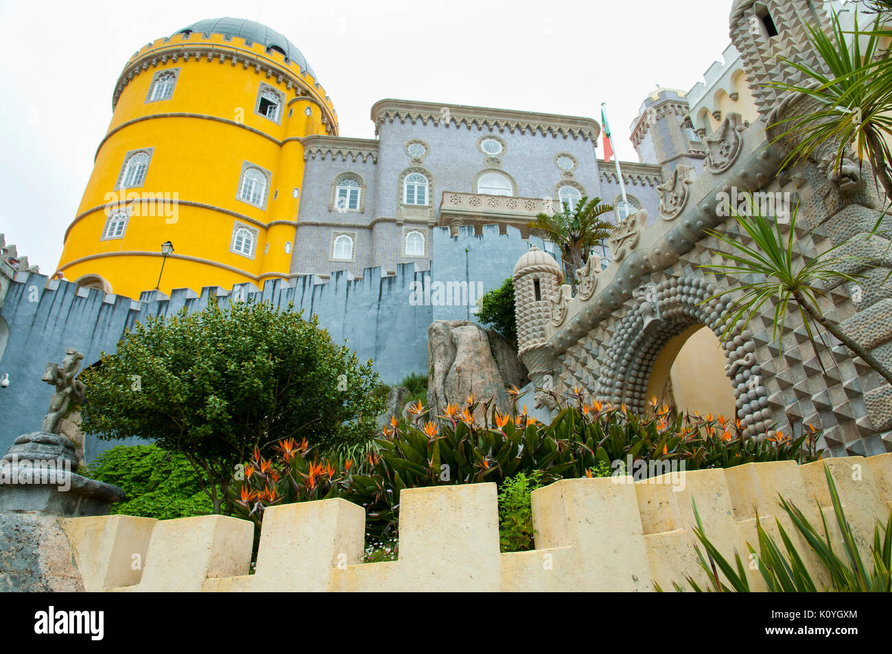 Palazzo Pena - Sintra - Portogallo Foto Stock