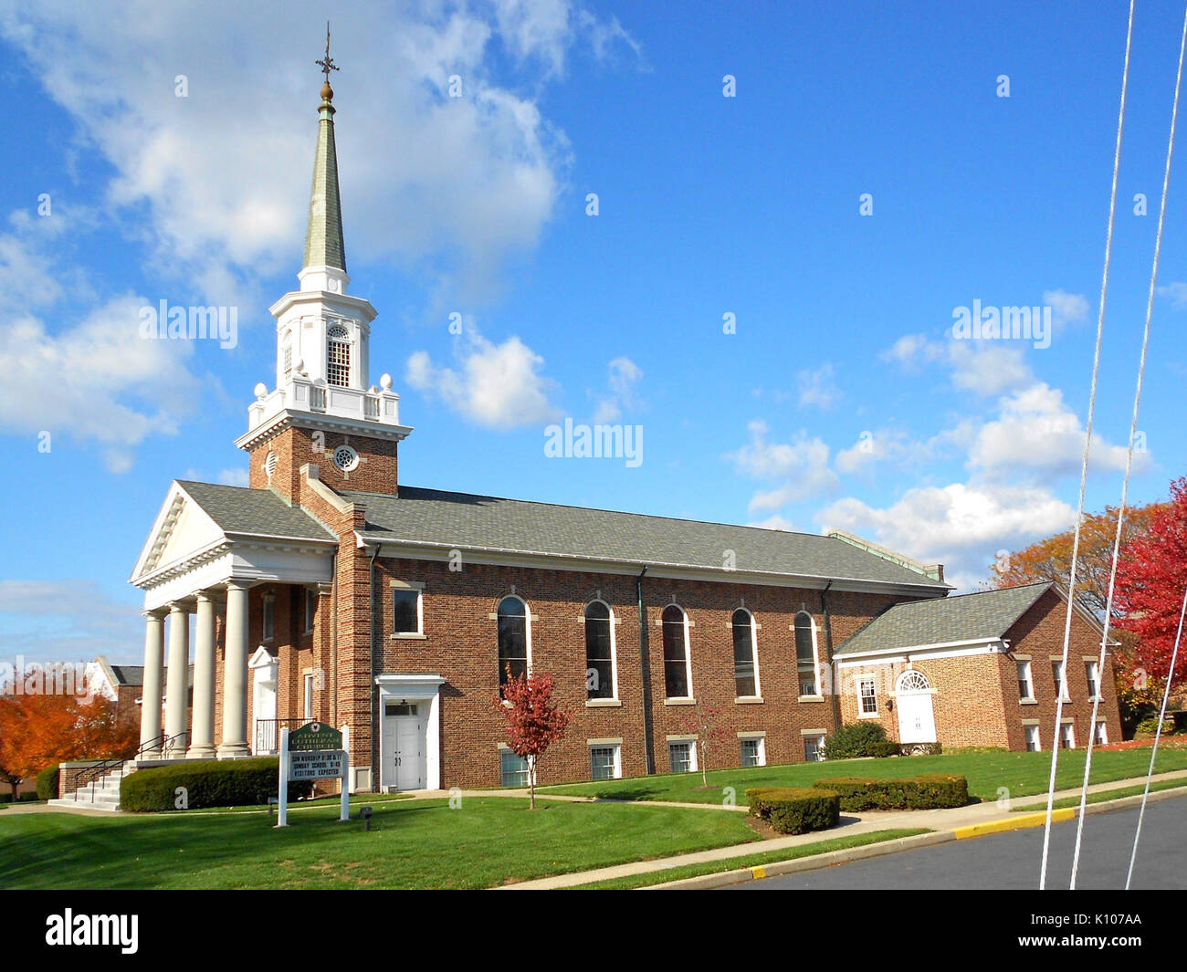 Avvento Lutheran East York YorkCo PA Foto Stock