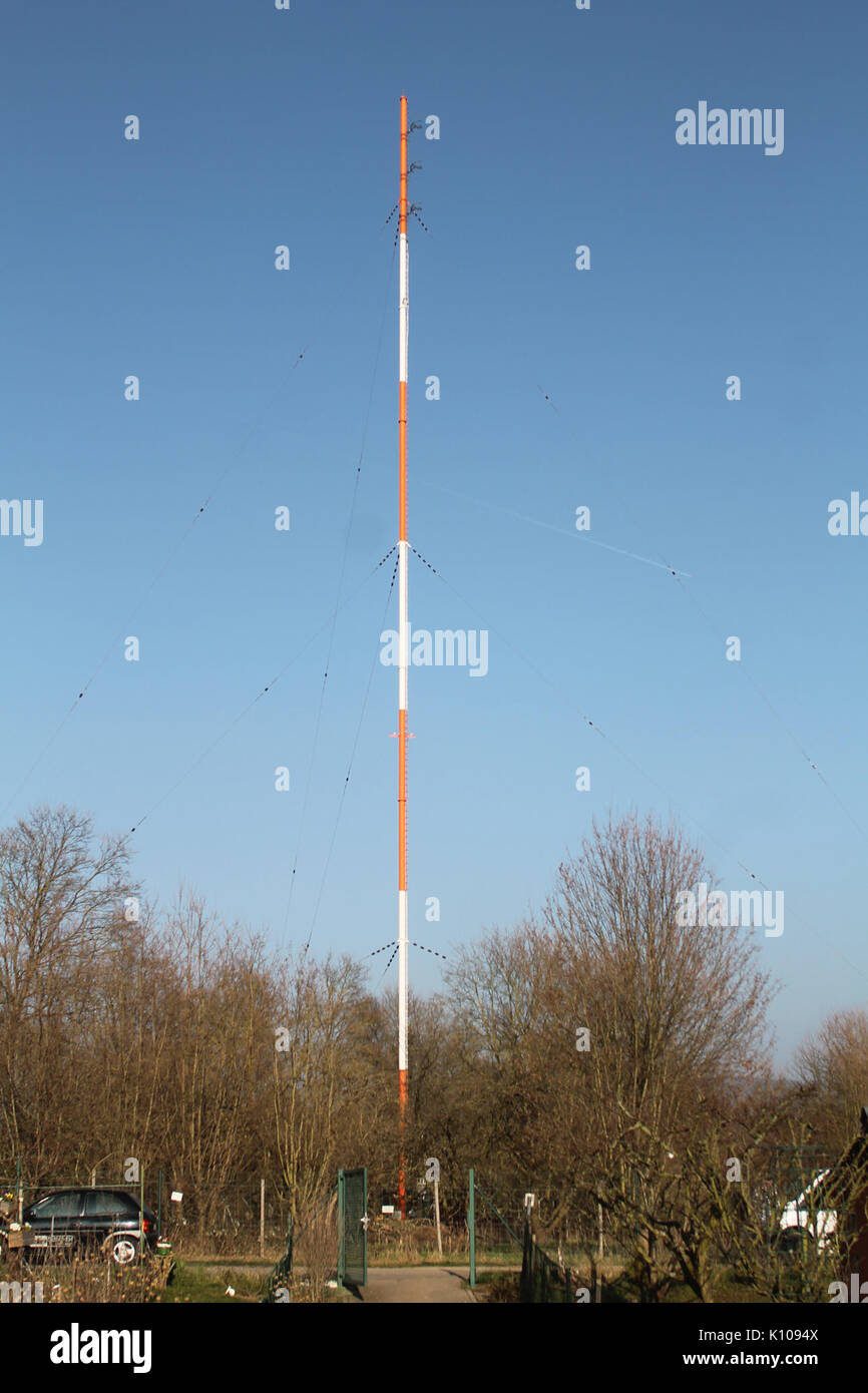 AFN Sendemast Heidelberg 07032014 1 Foto Stock