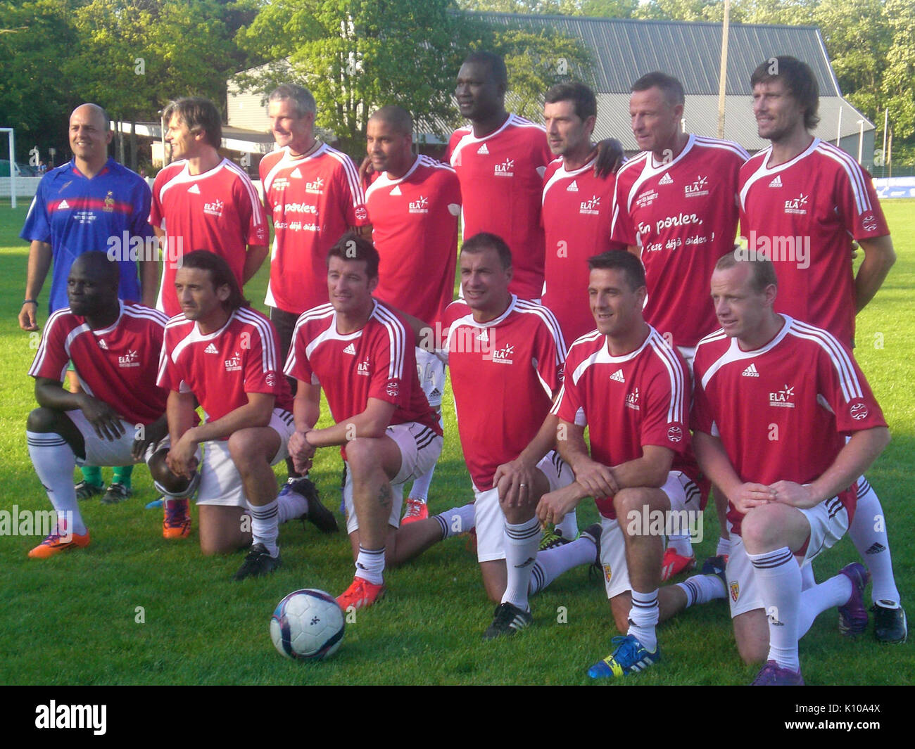 Anciens RC Lens mai 2014 4 Foto Stock