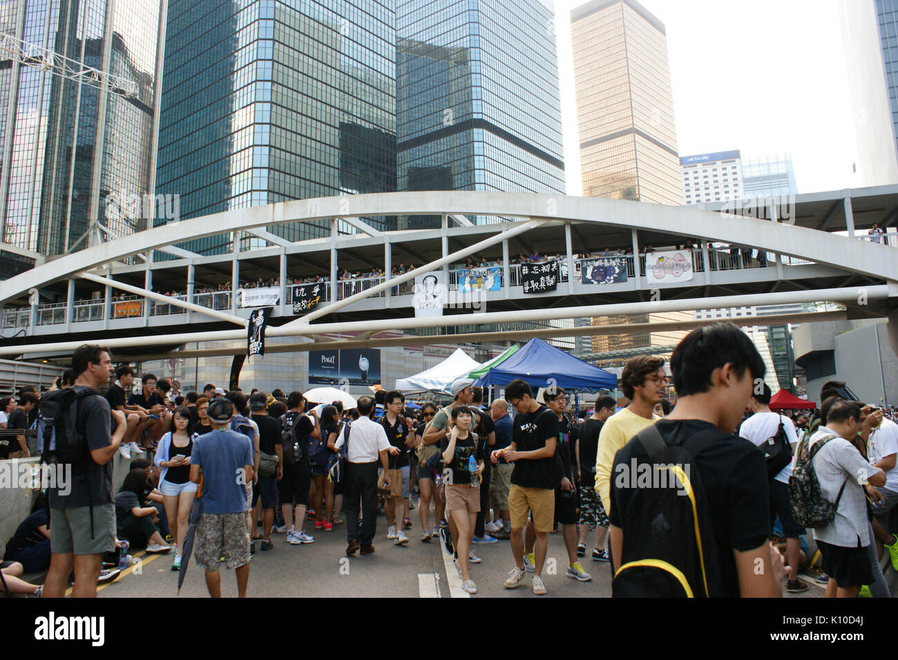 AdmiraltyUmbrellaRevolution20 Foto Stock