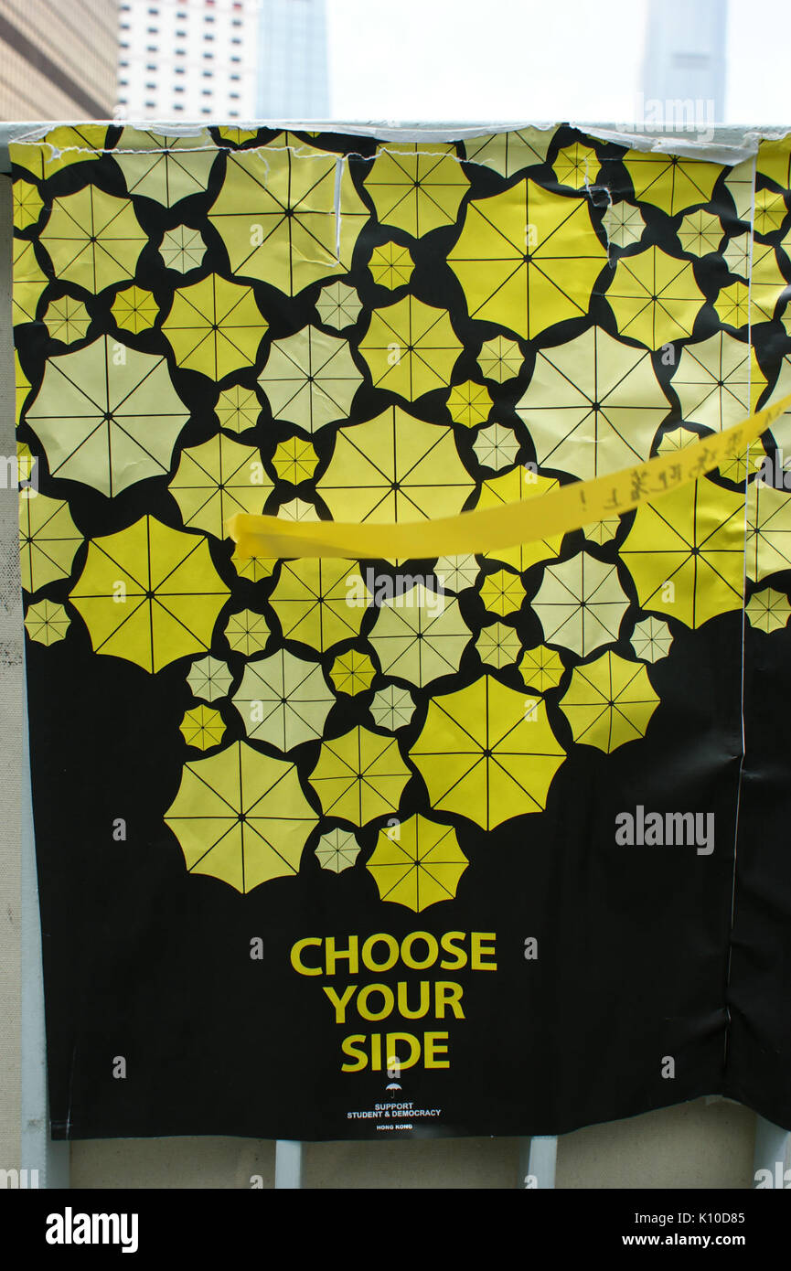 AdmiraltyUmbrellaRevolution97 Foto Stock