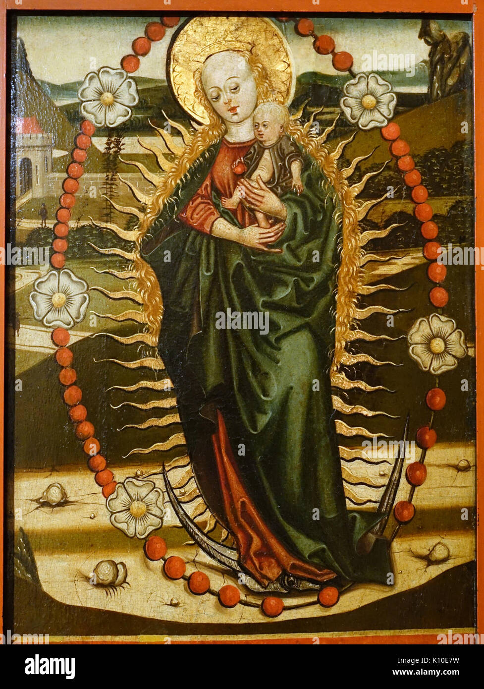 Pala con due ali, dal Meister der Braunschweiger Sippentafeln, probabilmente Braunschweig, c. 1510, tempera su legno, vista 2 Braunschweigisches Landesmuseum DSC04596 Foto Stock Pala con due ali, dal Meister der Braunschweiger Sippentafeln, probabilmente Braunschweig, c. 1510, tempera su legno, vista 2 Braunschweigisches Landesmuseum DSC04596 Foto Stock