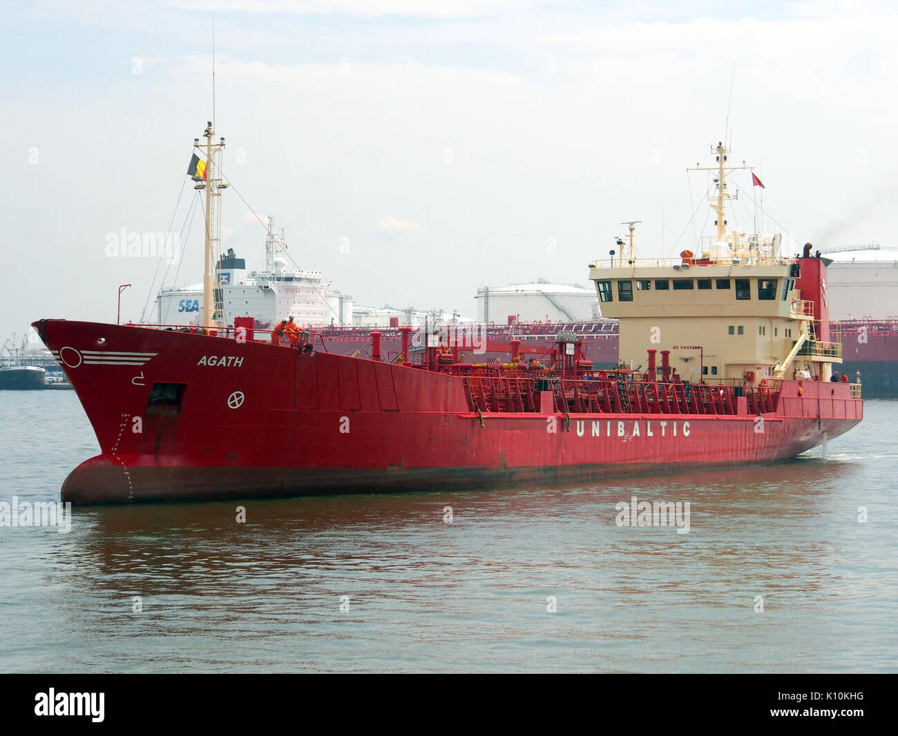 Agath IMO 8820298,Boudewijnsluis, porto di Anversa pic 2 Foto Stock