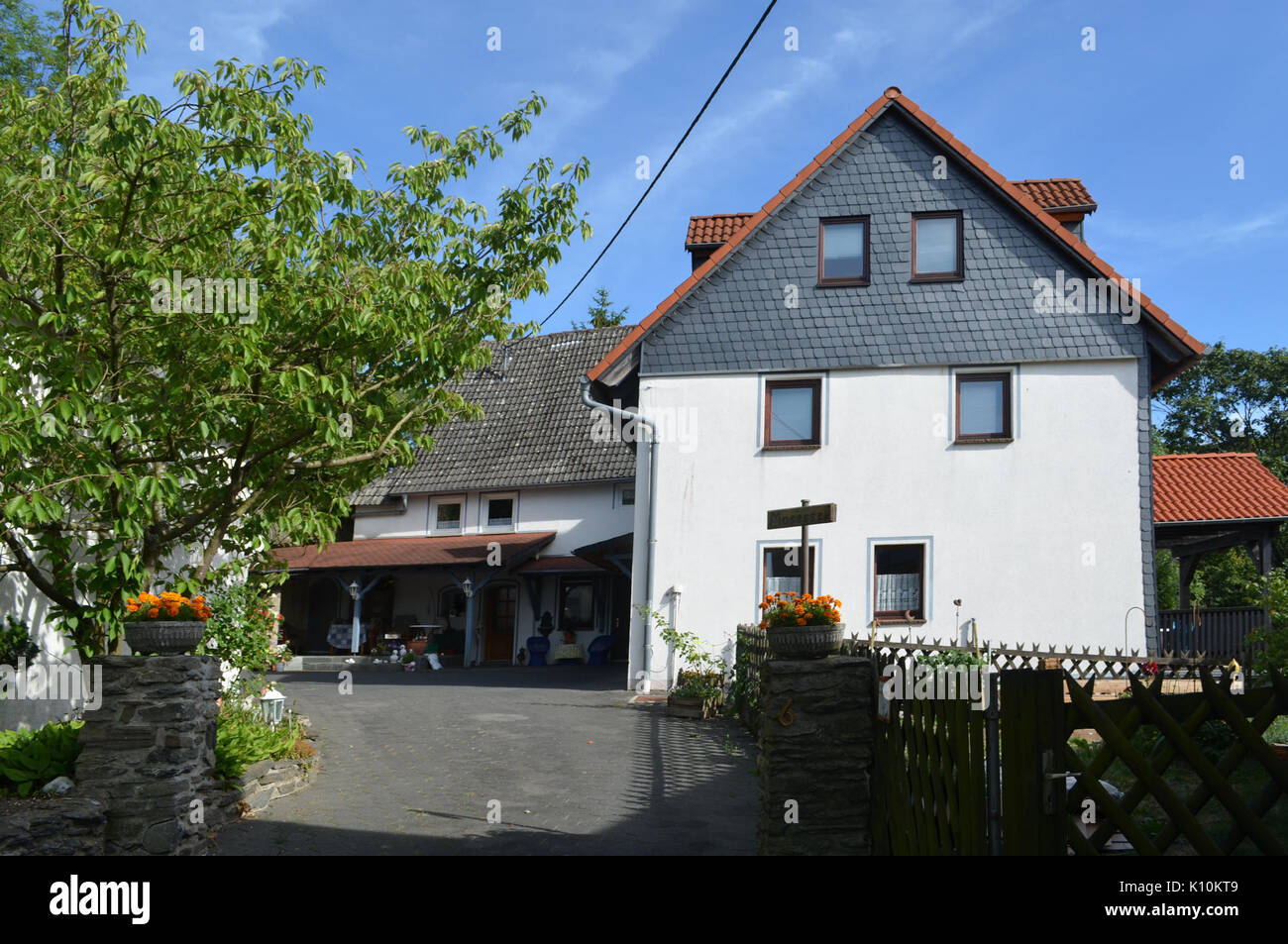 Altweilnau, sentiero "Burgweg" 6 (1) Foto Stock