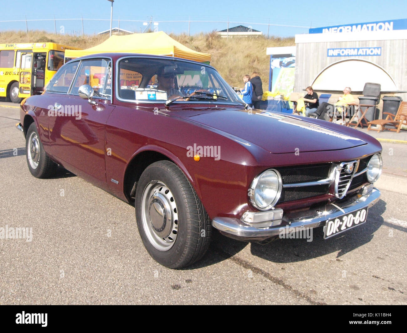 Alfa Romeo GT 1300 Junior olandese registrazione Licenza DR 20 60 pic1 Foto Stock