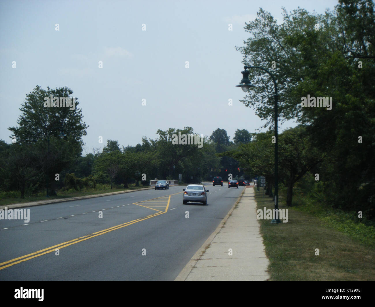 ALT NOI 13 SB attraverso il lago di argento Dover Foto Stock