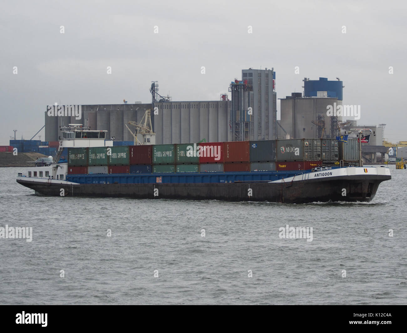 Antigoon (nave, 2002) porto di Anversa pic1 Foto Stock