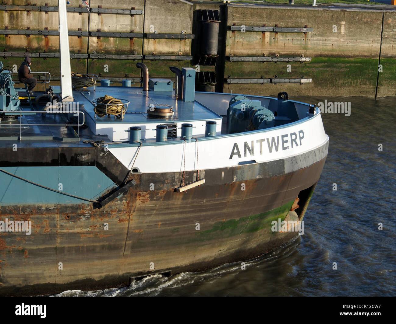 Anversa (nave,2005) ENI 02327111 porto di Anversa pic5 Foto Stock
