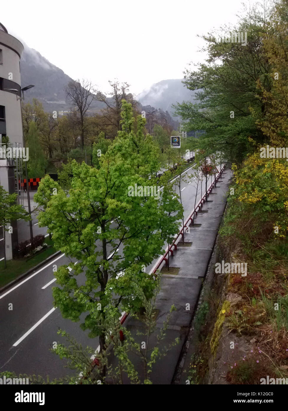 Andorra CG 2 verticale Foto Stock