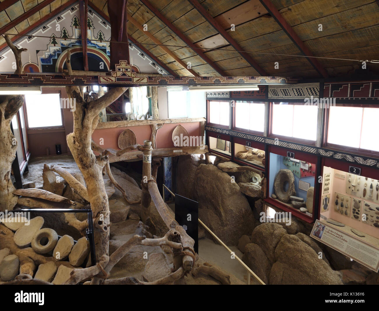 Antelope Valley Il Museo Indiano California Hall 2016 12 10 Foto Stock