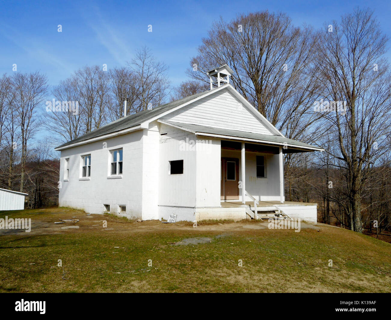 Scuola Amish Pike Township BradCo PA Foto Stock
